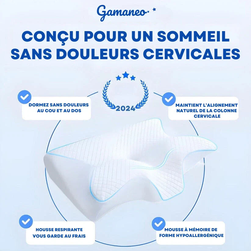Oreiller ergonomique Gamaneo®