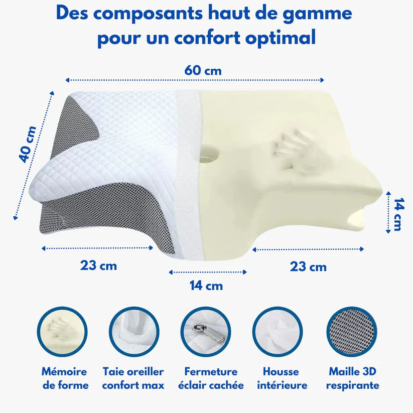 Oreiller ergonomique Gamaneo®